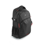 Hama Ohio, Mochila Unisex Adulto, Rojo, Innenmaß B x T x H: 27 x 12 x 34 cm