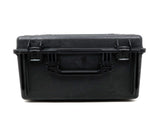 PELI 1730 contenedor de transporte grande con ruedas de alta resistencia y a prueba de golpes, IP67 estanco e impermeable al polvo, 167L de capacidad, fabricado en EE.UU., sin espuma, color negro