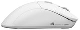 Glorious Gaming Model D 2 Pro 4K/8K Ratón Gaming inalámbrico - 2,4 GHz 1 ms de retardo, sondeo 4K/8K, 100M clics, 62 g superligero, Gran batería, Sensor PPP 26K, RGB, ergonómico, 6 Botones - Blanco