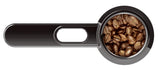 Melitta Caffeo Varianza CSP F570-102, Cafetera Molinillo, Café en Grano, Personalizable, Pantalla TFT, Limpieza Automática, 15 Bares, Negro, 1450 W, 1.2 litros, Acero Inoxidable