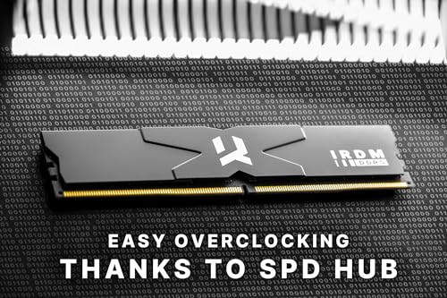 Goodram - Módulo de Memoria DDR5 IRDM 2x16GB Kit 6000MHz CL30 SR DIMM Black V Silver - Interno - DRAM - para PC - Ordenador de sobremesa - Portátil - Gaming - Gamer - Procesamiento gráfico -