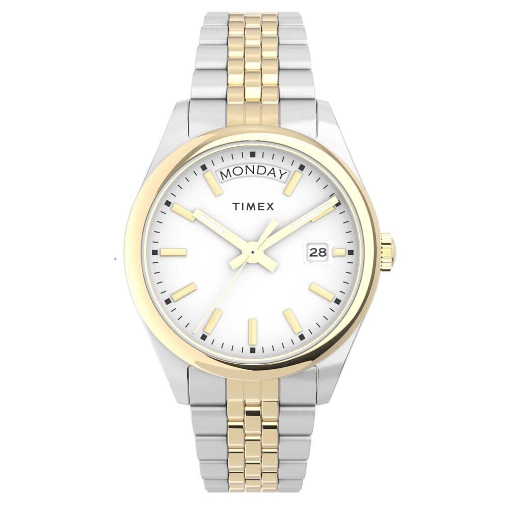 Timex Reloj Analógico para Mujer'S de Cuarzo con Correa en Acero Inoxidable TW2V68500
