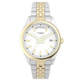 Timex Reloj Analógico para Mujer'S de Cuarzo con Correa en Acero Inoxidable TW2V68500