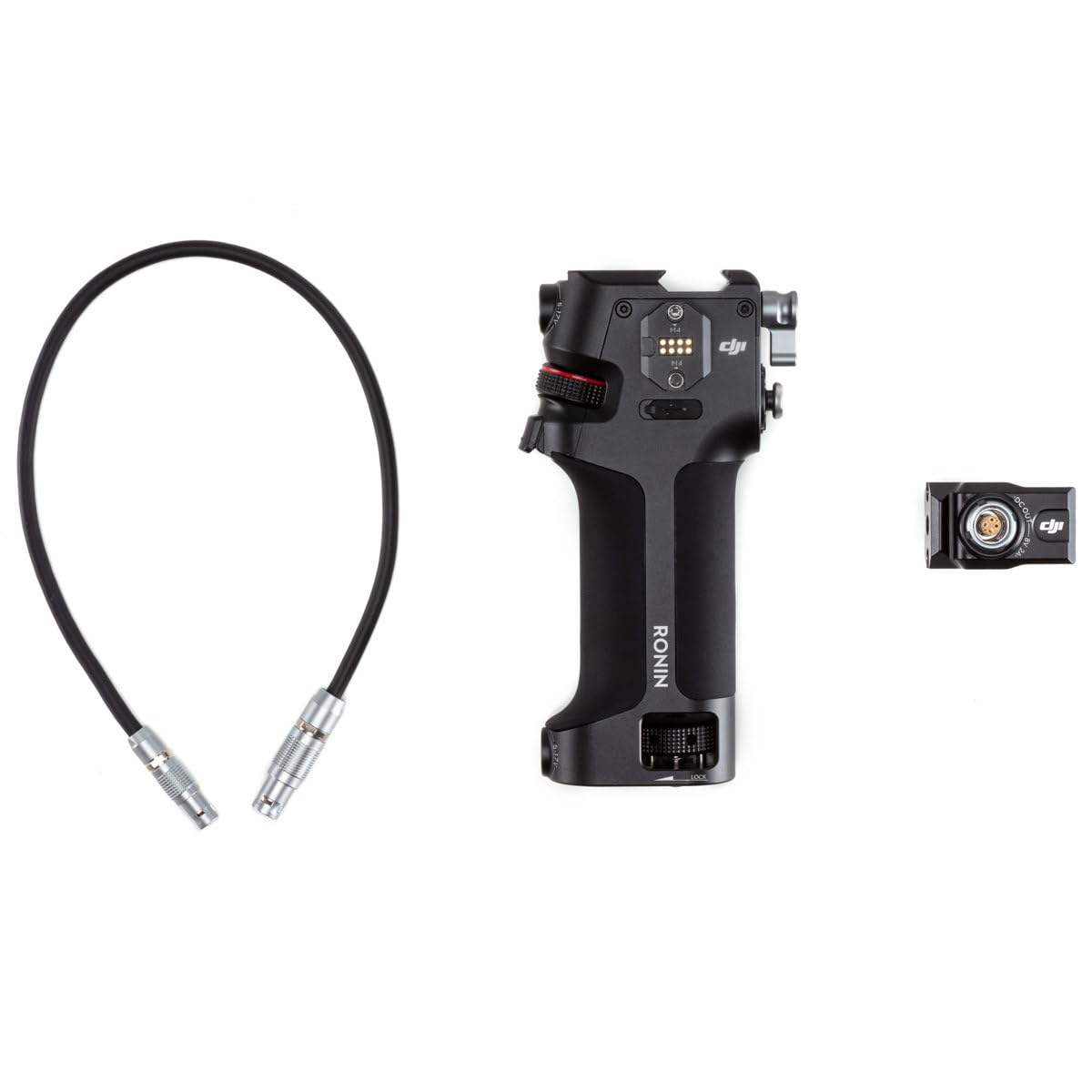 DJI Ronin Empuñadura de Control por Cable - Control del Enfoque y de los Parámetros de la Cámara y del Disparador, Compatible con DJI RS 2