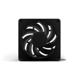 ASUS ProArt LC 360 - Sistema de refrigeración líquida AiO con medidor de estado del sistema iluminado y tres ventiladores Alphacool Apex Stealth Metal Power en negro mate