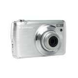 AGFA Photo Realishot DC8200 - Cámara Digital Compacta, 18MP, Video Full HD, Pantalla LCD 2.7'', Zoom Óptico 8X, Batería de Litio y Tarjeta SD de 16GB - Plata