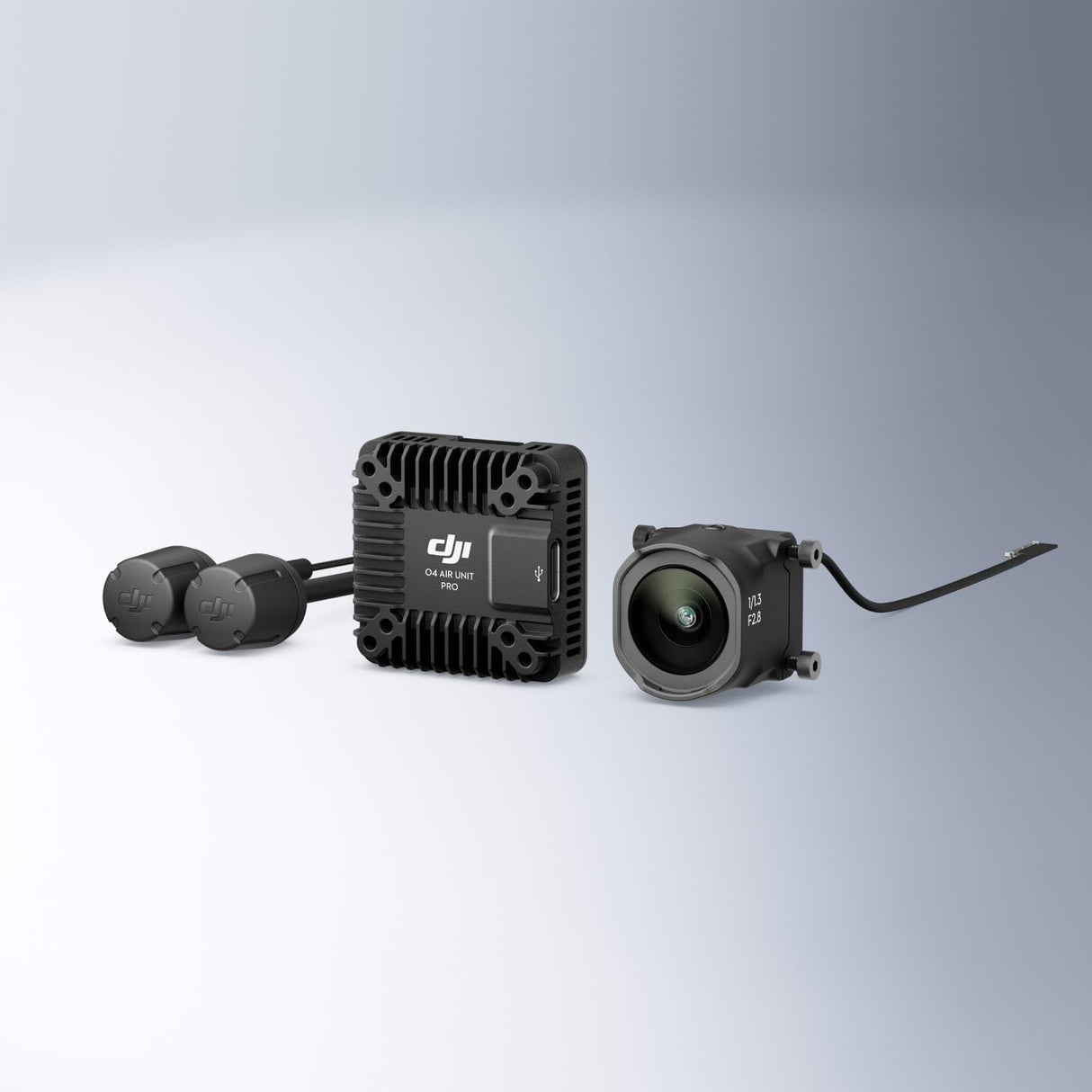 DJI O4 Air Unit Pro para dron FPV, sistema de transmisión digital, baja latencia de 15ms, alcance máx. 15km, grabación de vídeo 4K/120fps, vista en directo 1080p/100fps, FOV 155°, sensor CMOS 1/1.3''