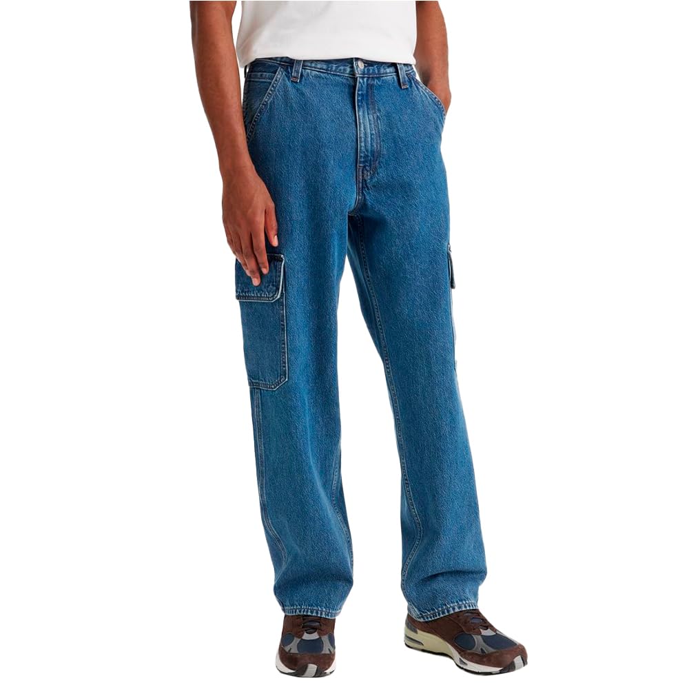Levi's 568 Loose Strt Cargo Jeans, Get Involved T2, 30W / 32L Hombres