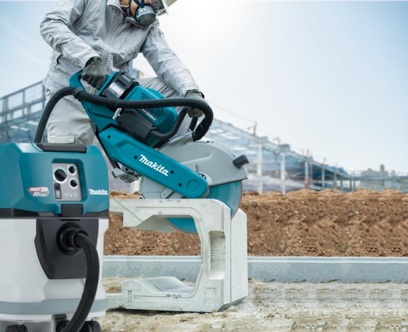 Makita CE002GZ01 Twin 40V Max (80V) Li-ion XGT Brushless 355mm Power Cutter - Baterías y cargador no incluidos