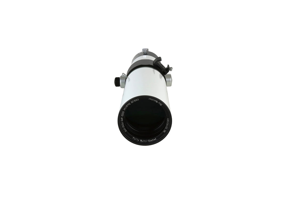 Sky-Watcher Evolux 82ED - Telescopio Refractor Apo Doublet Apo - Tubo óptico Compacto y obtenido para astrofotografía asequible, Color Blanco (S11310)
