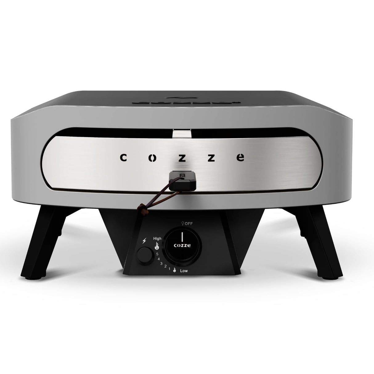 Cozze® Horno para pizza de gas 17" CLASSIC – 30 mbar, gran capacidad, potente y rápido, con piedra de cordierita, encendido automático