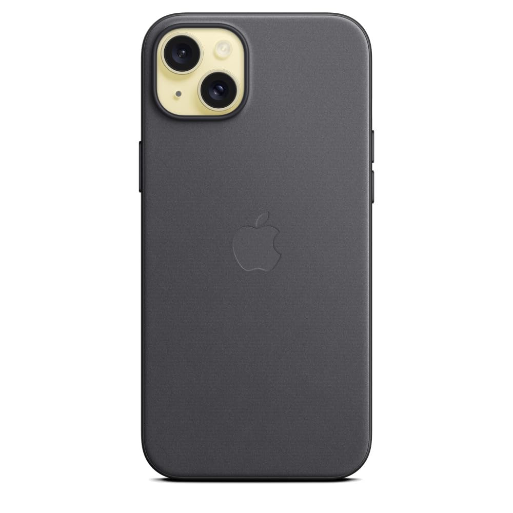 Apple Funda de Trenzado Fino con MagSafe para el iPhone 15 Plus - Negro