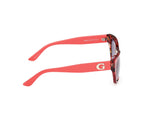 GUESS Gu00203-h Gafas, 54b Red Havana, 56/18/140 para Mujer