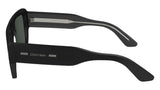 Calvin Klein Unisex Adult Sunglasses CK24501S - Black with Solid Green Lens