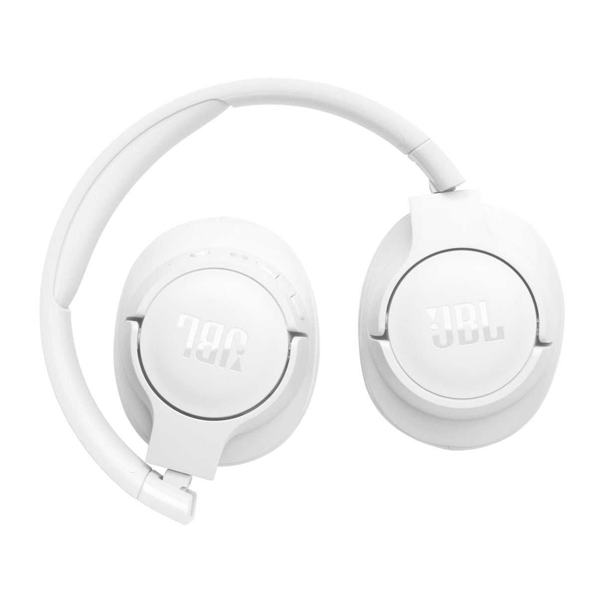 JBL Auriculares Tune 720 BT, inálambricos por Bluetooth, 76 horas de reproducción con JBL Pure Bass, plegables, blanco