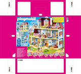 PLAYMOBIL Dollhouse 70205 Casa de Muñecas, con Timbre Real, A partir de 4 años