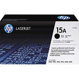 HP 15A C7115A, Negro, Cartucho Tóner Original, de 2.500 páginas, para impresoras HP LaserJet 1000W, 1200, 1200N, 3330 MFP, 3300, 1220, 1005W, 3320 y 3380