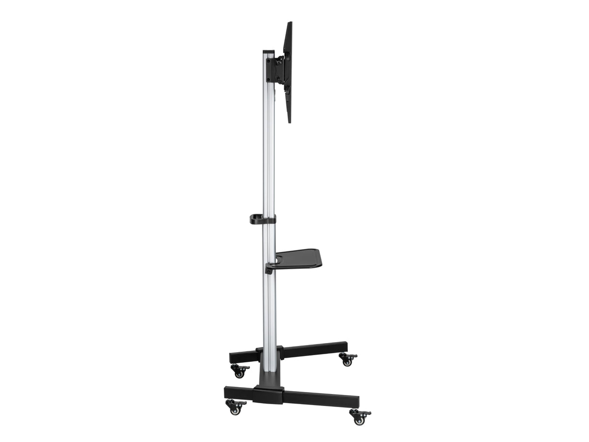 Equip 650630 Soporte de TV con Ruedas 37-86" VESA 600x400 50KG Máx Plata