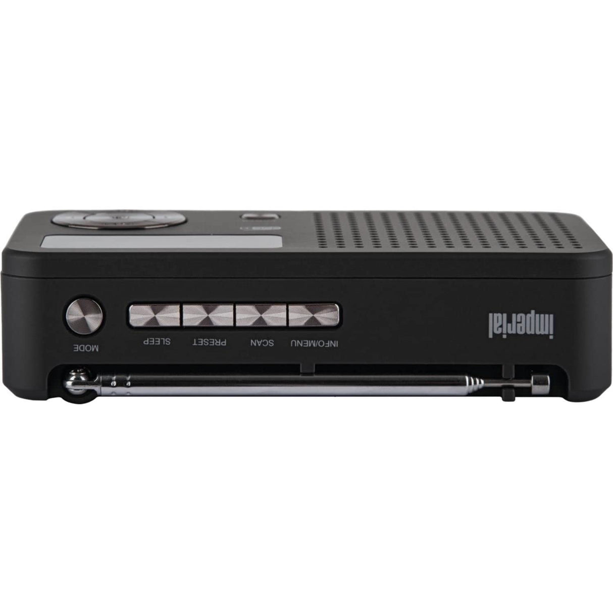IMPERIAL DABMAN 13 (Dab+, FM, Altavoz, Pantalla, USB, MicroSD, Funcionamiento con batería, batería, pequeño, Control de Botones), Color Negro
