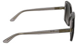 Calvin Klein Women's Sunglasses CK25537S - Transparent Taupe with Gradient Purple Lens