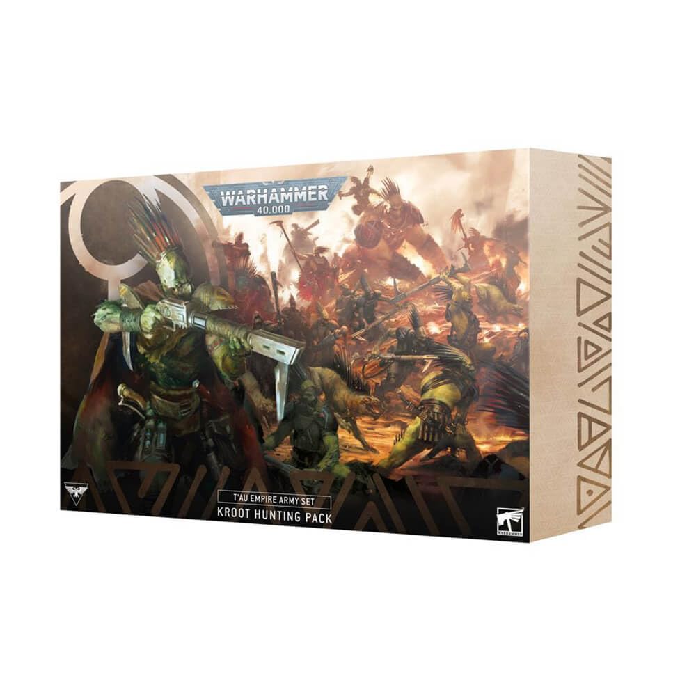 Warhammer Games Workshop 40,000 - T'au Empire: Kroot Hunting Pack - Conjunto del ejército (10ª edición - 2024)