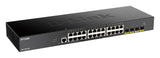 D-Link DGS-1250-28X/E - Switch 28 Puertos Gigabit Gestionable Layer 2/3 (24x Base-T Puertos, 4X 10G SFP+) - Solo Cable de alimentación de la UE