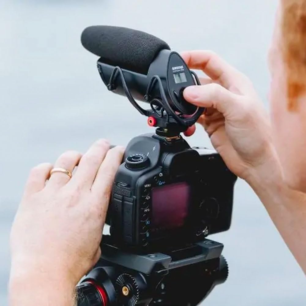 Shure VP83 - Micrófono de cañón de Condensador, para Uso con cámaras DSLR y grabadores de Audio portátil y para captar Audio detallado y de Alta definición