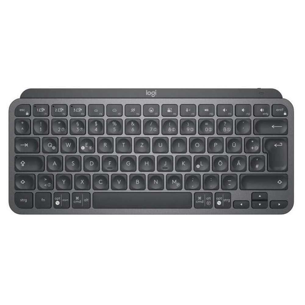 Logitech MX Keys Mini Combo para Negocios, Teclado y Mouse inalámbricos compactos, tecnología Logi Bolt, Bluetooth, Certificado para Windows/Mac/Cromo/Linux, Grafito