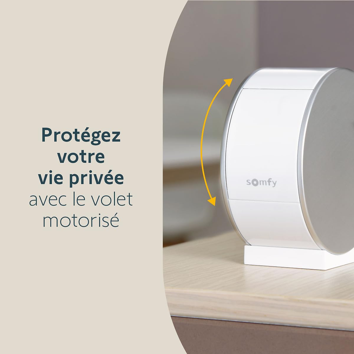 Somfy 1870469 - Duo Pack Indoor Camera, Cámara vigilancia WiFi, Full HD, micrófono, Altavoz y Sensor de Movimiento, Compatible con Alexa, Google Asistant y Apple HomeKit