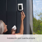 Ring cámara Pro con luces y batería (Spotlight Cam Pro Battery) | Vídeo 2K con Ring Vision, detección de movimiento 3D, instalación por cuenta propia | 30 días de prueba gratuita de Ring Home