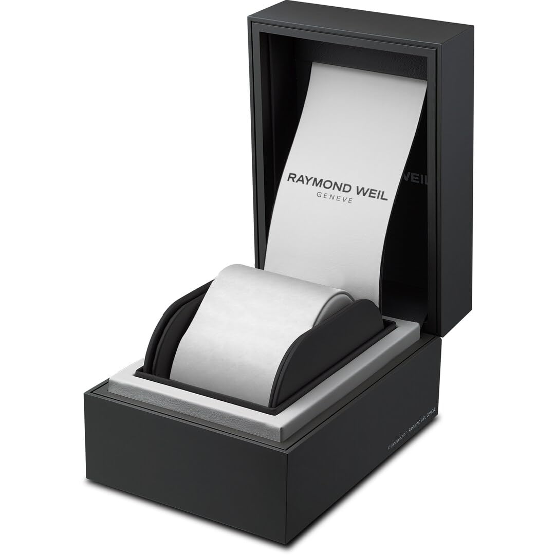 RAYMOND WEIL Reloj Analógico para Hombre de Cuarzo Suizo con Correa en Cuero 5485-PC5-00859