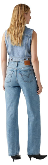 Levi's Ribcage Leg H223 Jeans, Far and Wide, 29W x 30L Mujeres