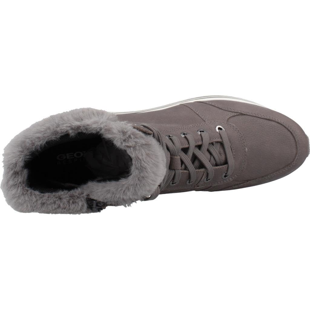 Geox D Kency B, Zapatillas, Dk Stone, 39 EU