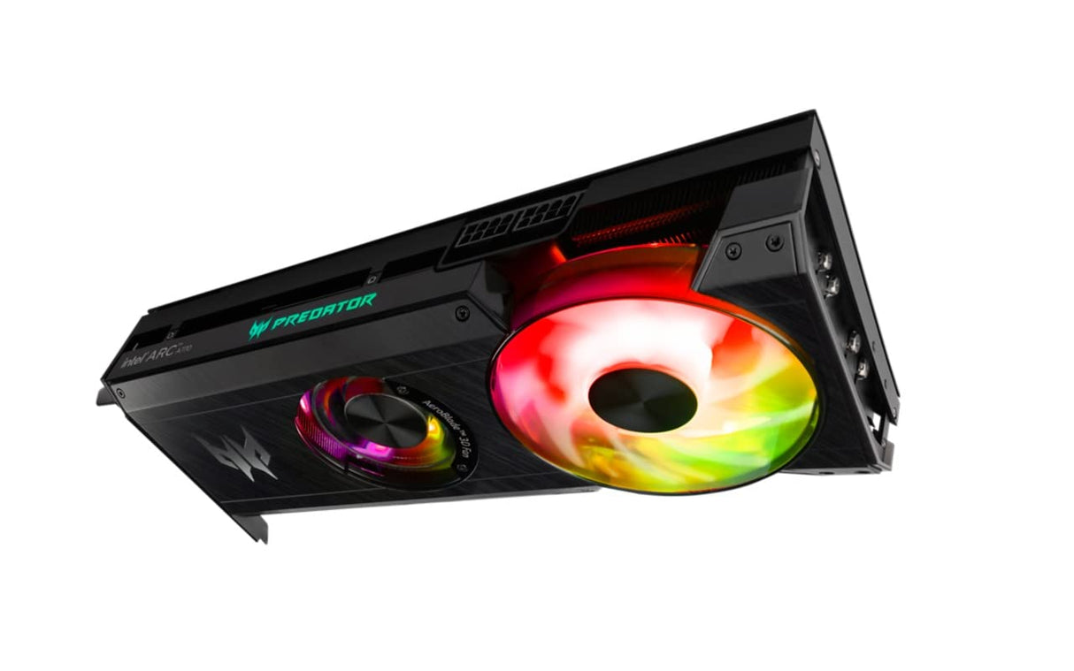 Acer Predator BiFrost Intel ARC A770 OC - Tarjeta gráfica Gaming (16GB GDDR6, PCIe 4.0, 1 HDMI 2.0, 3 DisplayPort 2.1)