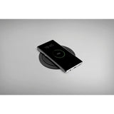 Ekotech Enchufe retráctil ET115 – Torre con función de carga QI USB-C & A y 3 enchufes Schuko 230 V, aluminio negro