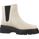 Geox D Felleny C, Bota de Tobillo Mujer, Lt Taupe Black, 40 EU