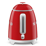 Smeg KLF05RDEU Electric Kettle with a Capacity of 0.8l and a Power of 1400 W KLF05RDEU-red, Plastic, Black