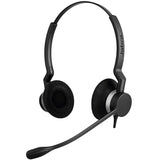 Jabra Biz 2300 - Auriculares estéreo con Cable USB-C UC - Certificados para Comunicaciones Unificadas - con cancelación de Ruido y Unidad de Control de Llamadas para softphones