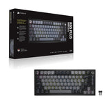 Corsair K65 Plus Wireless 75% RGB Teclado mecánico de Juego reemplazable en Caliente - Interruptores lineales MLX Red prelubricados - Tapas de Teclas PBT - AZERTY FR - Negro