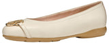 Geox D ANNYTAH W A, Bailarinas Planas Mujer, Papyrus, 38.5 EU