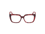 GUESS Gafas de Vista GU50174 068 red/avana 54/16/140 Mujer