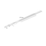 Philips Hue - Perifo Iluminación en carril White and Color Ambiance, Set carril 271.5 cm y 3 focos (blanco), Anclajes incluidos