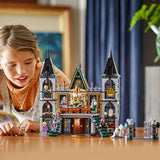 LEGO Harry Potter Mansión Malfoy Juguete de Construcción y Colección, Maqueta de Casa, Regalo para Niños y Niñas de 10 Años o Más, 9 Minifiguras de Personajes (Draco, Dobby y Lord Voldemort) 76453
