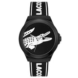 Lacoste Reloj Analógico de Cuarzo para Hombre Colección NEOCROC con Correa de Silicona Negra - 2011185