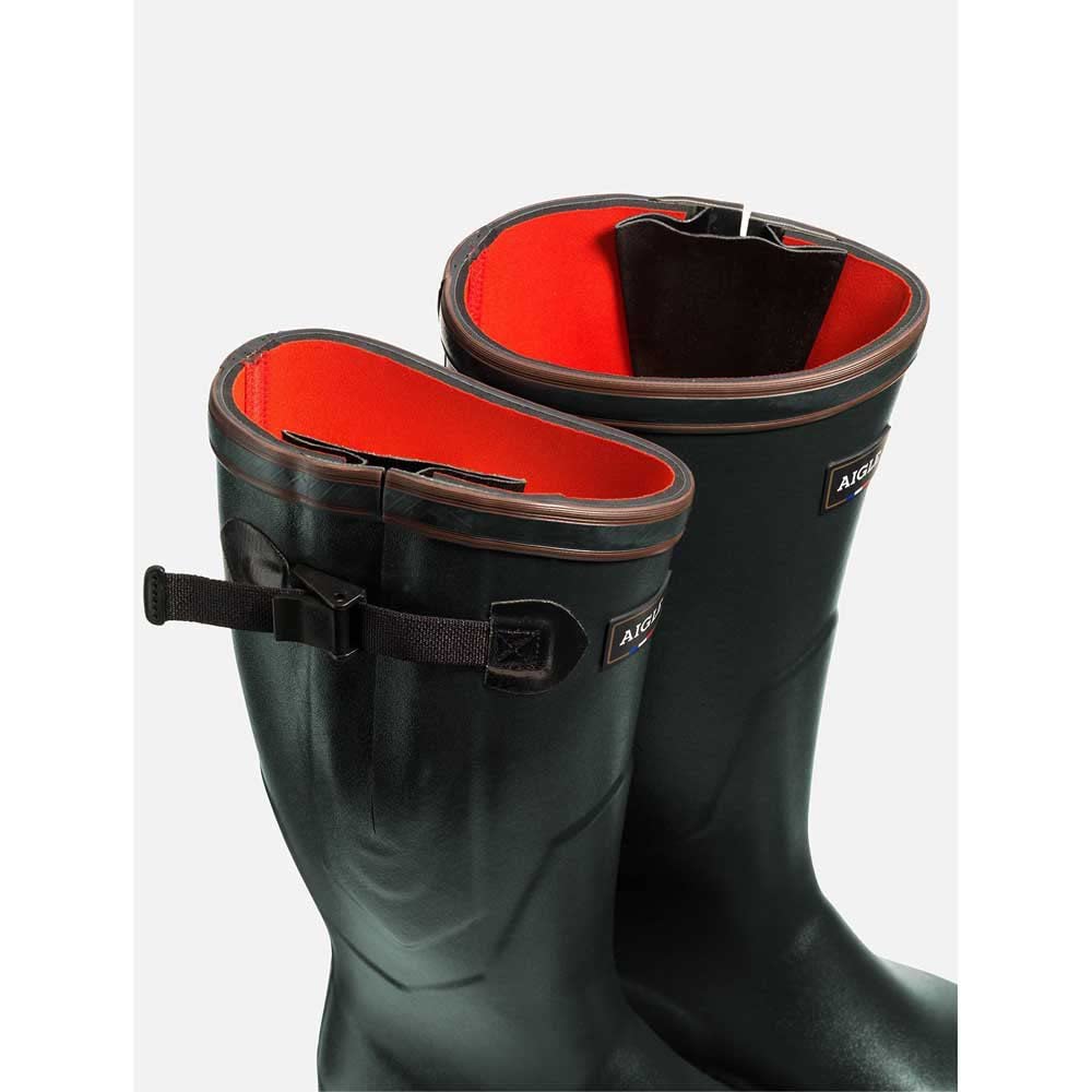 Aigle Parcours 2 Iso, Botas de agua Unisex adulto, Verde Grün Bronze, 46 EU
