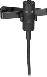 Audio-Technica PRO70 Micrófono de condensador cardioide lavalier/instrumento Negro