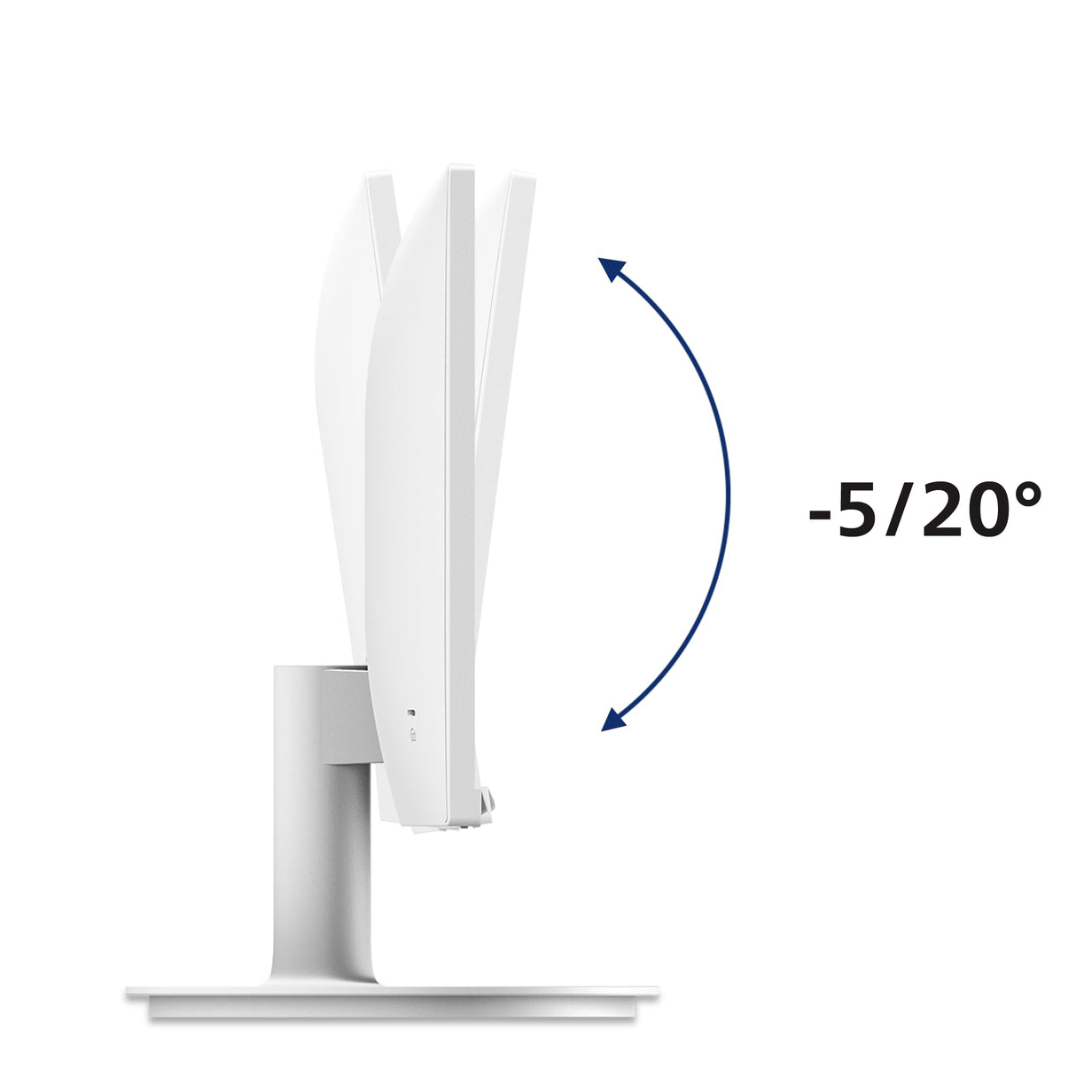 Philips 271V8AW Monitor 27 Pulgadas FHD, 75Hz, IPS, 4 ms GtG, Adaptive Sync., Altavoces (1920x1080, 1x HDMI 1.4), Blanco