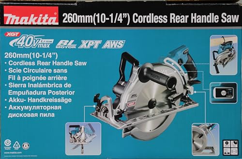 Makita RS002GZ Cordless Circular Saw 260mm 40VMAX XGT (sin batería, sin cargador)