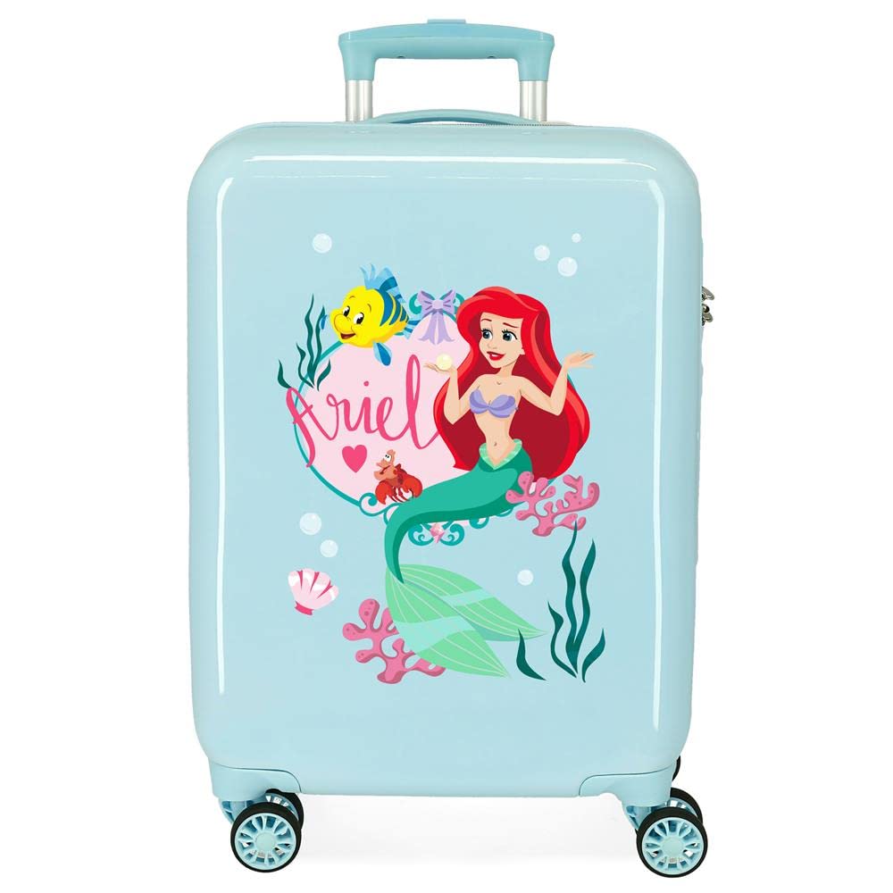 Disney Princess Celebration, Equipaje Para Niños Niñas, Ariel, 38x55x20 Cms