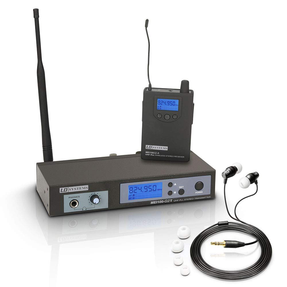 LD Systems MEI 100 G2 - Sistema de Monitoraje inalámbrico In-Ear